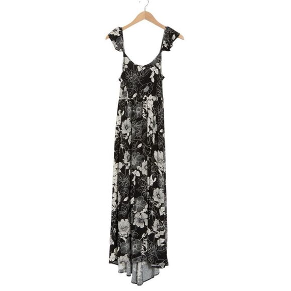WISHLIST Women’s Floral Printed Flutter Strap Sleeveless Dress in the Size Large - Picture 6 of 16
